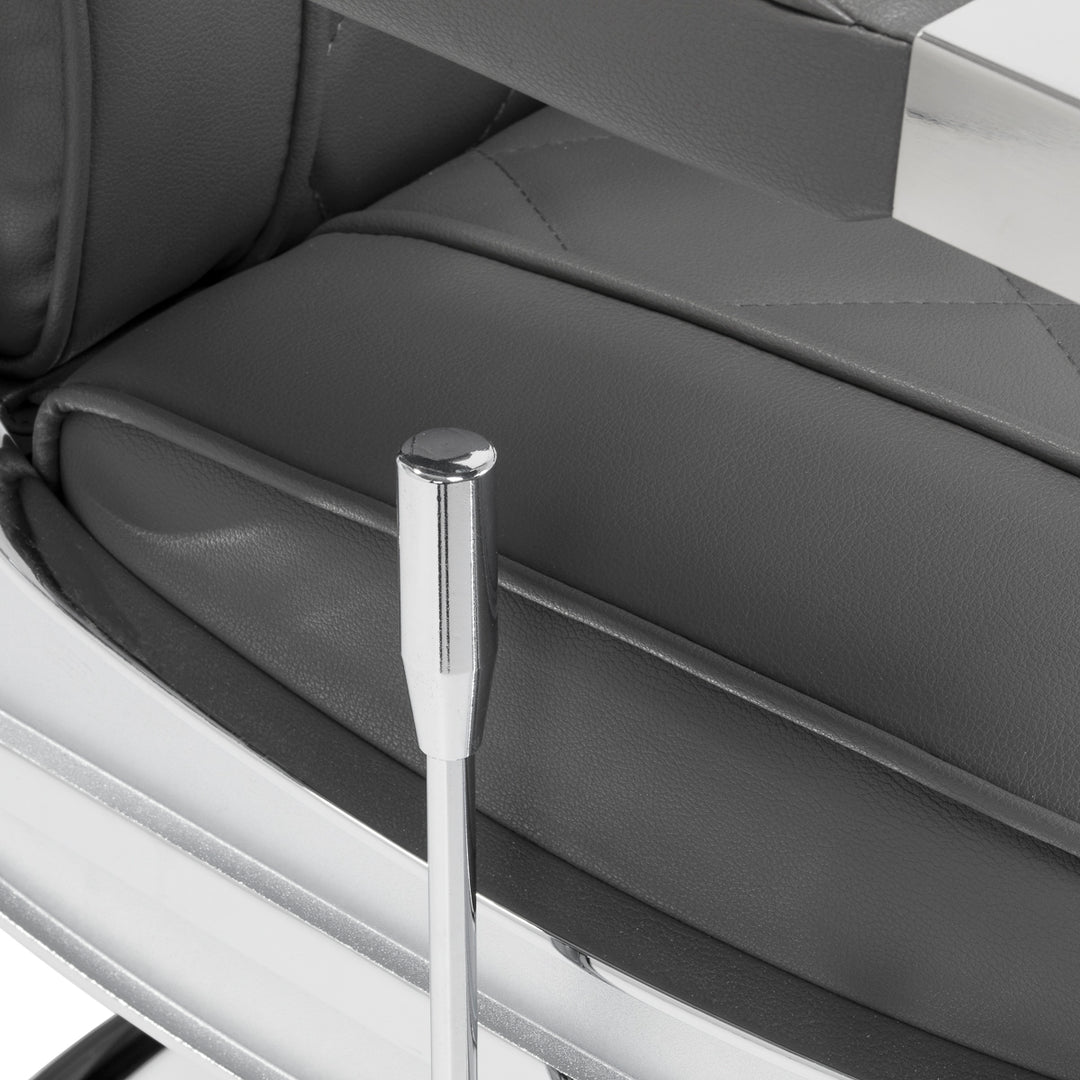 Barberarstol Hair System BM88066 - Grå - bild 10