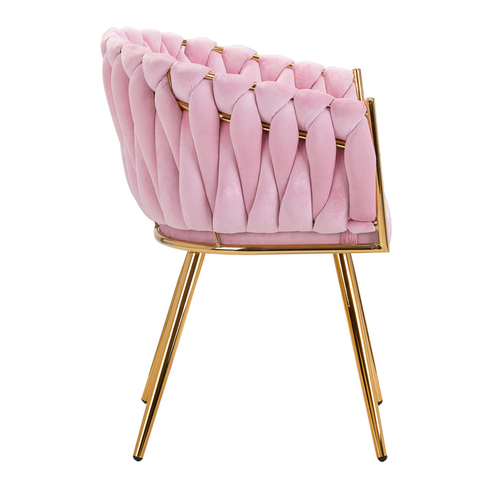 Taburett 4Rico QS-GW06G i sammet - Rosa - bild 3