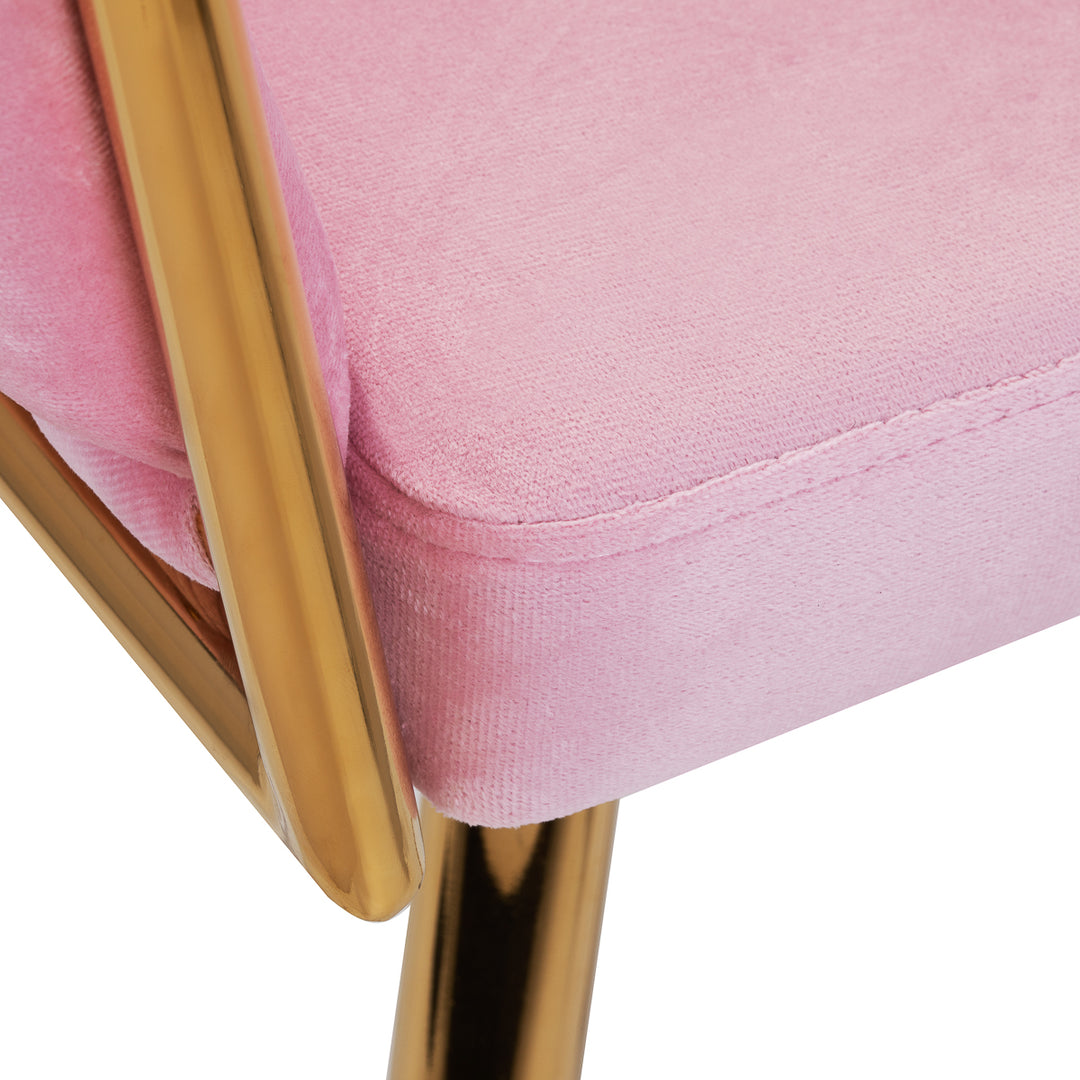 Taburett 4Rico QS-GW06G i sammet - Rosa - bild 6