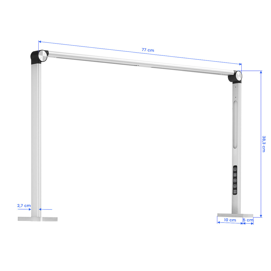 Manikyrlampa LED för naglar Glow ProLux Silver - bild 5