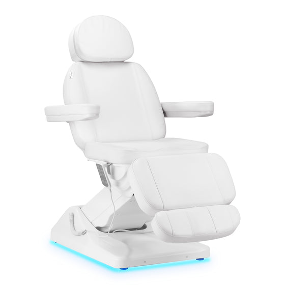 Elektrisk behandlingsstol Sillon Luxury 3 motorer - Vit