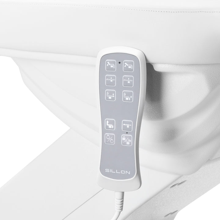 Elektrisk behandlingsstol Sillon Luxury 3 motorer Vit - Fotpedal - bild 9