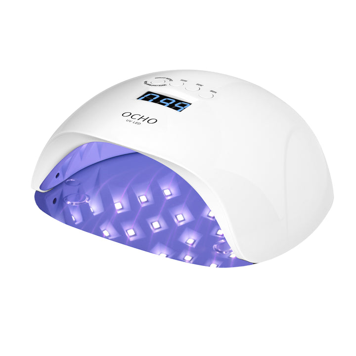 UV/LED-lampa för naglar Ocho Nails X13 65W White Light - Vit