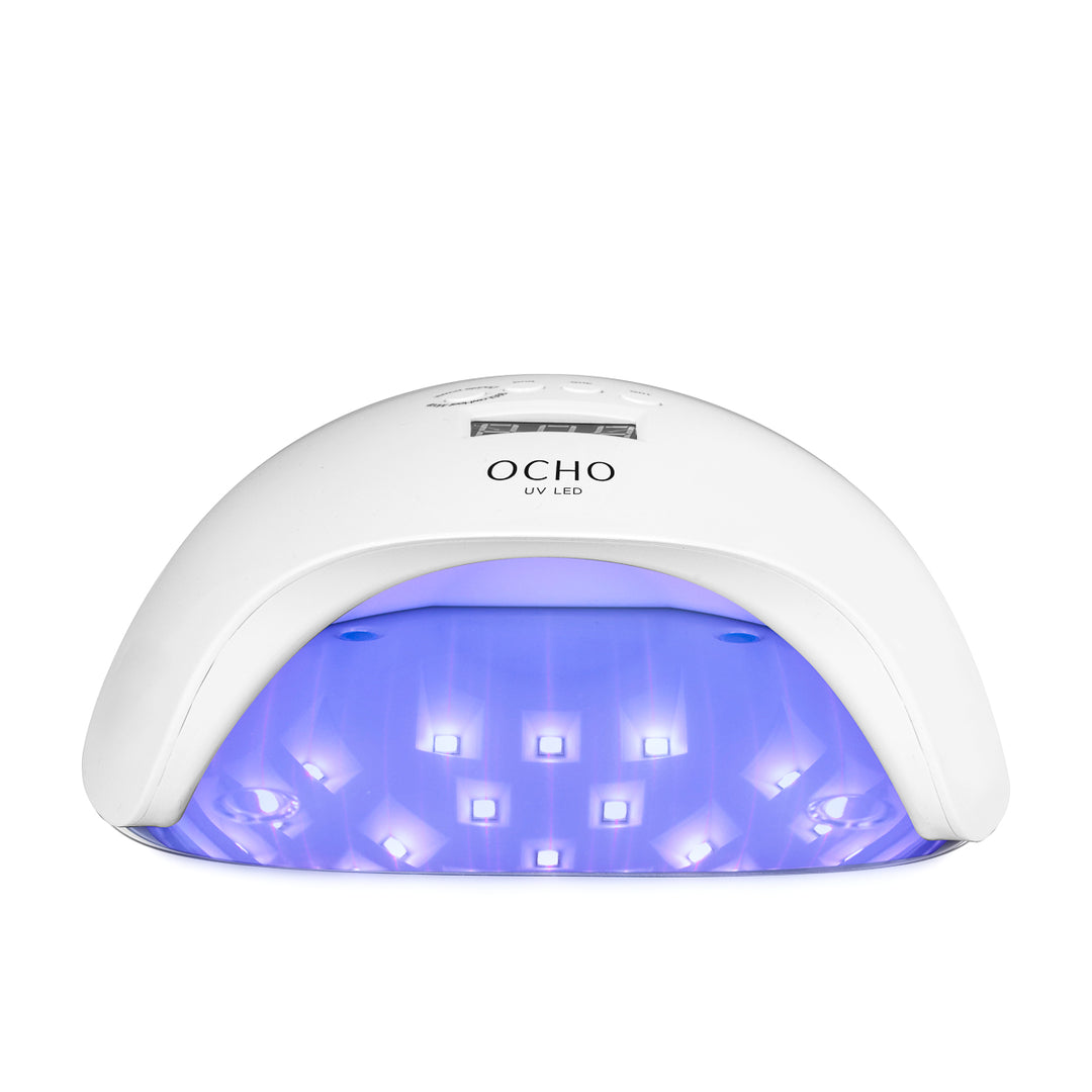UV/LED-lampa för naglar Ocho Nails X13 65W White Light - Vit - bild 3