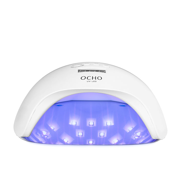 UV/LED-lampa för naglar Ocho Nails X13 65W White Light - Vit - bild 3