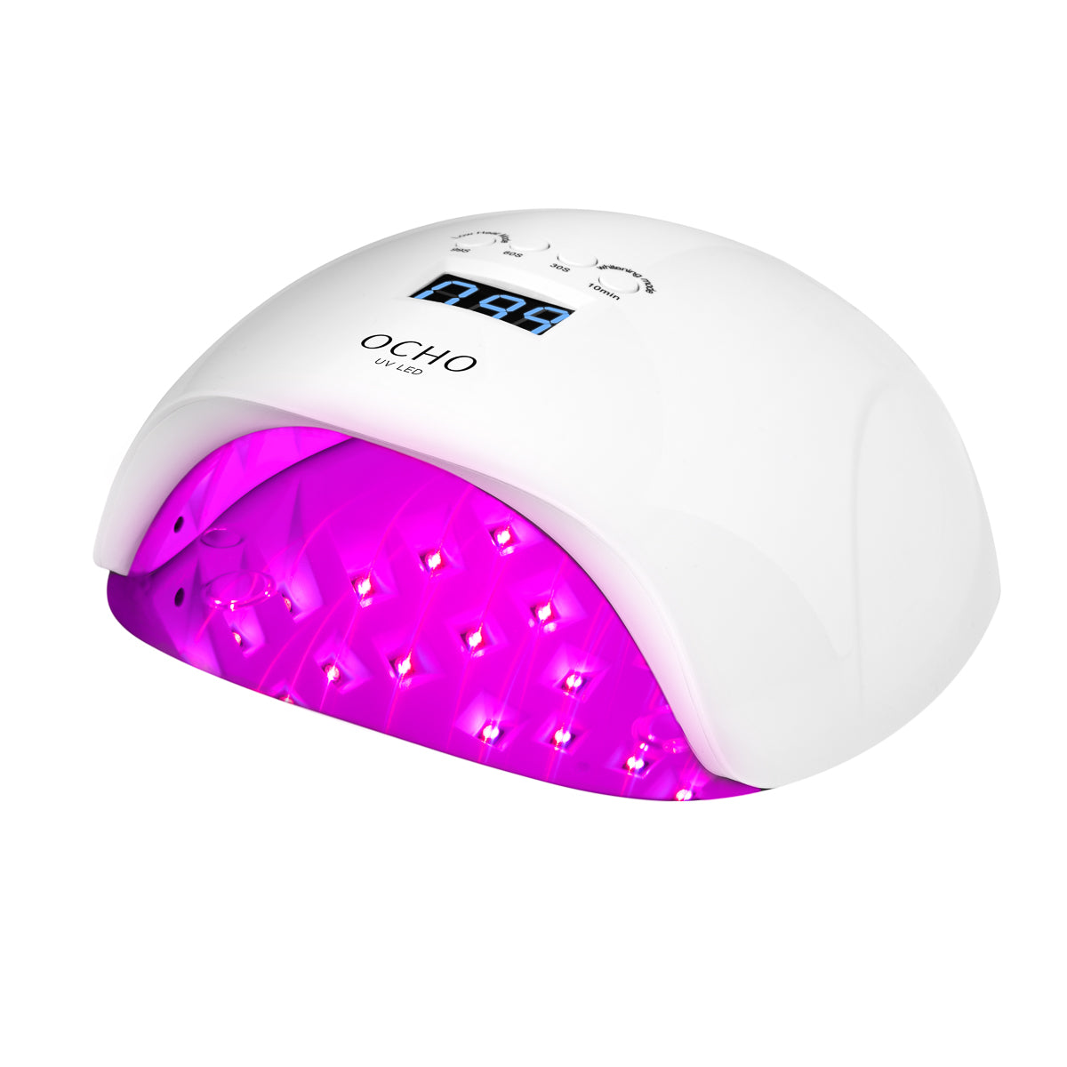 UV/LED-lampa för naglar Ocho Nails X13 65W Red Light - Vit