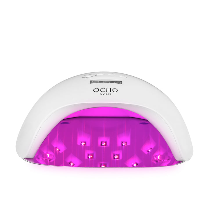 UV/LED-lampa för naglar Ocho Nails X13 65W Red Light - Vit - bild 3