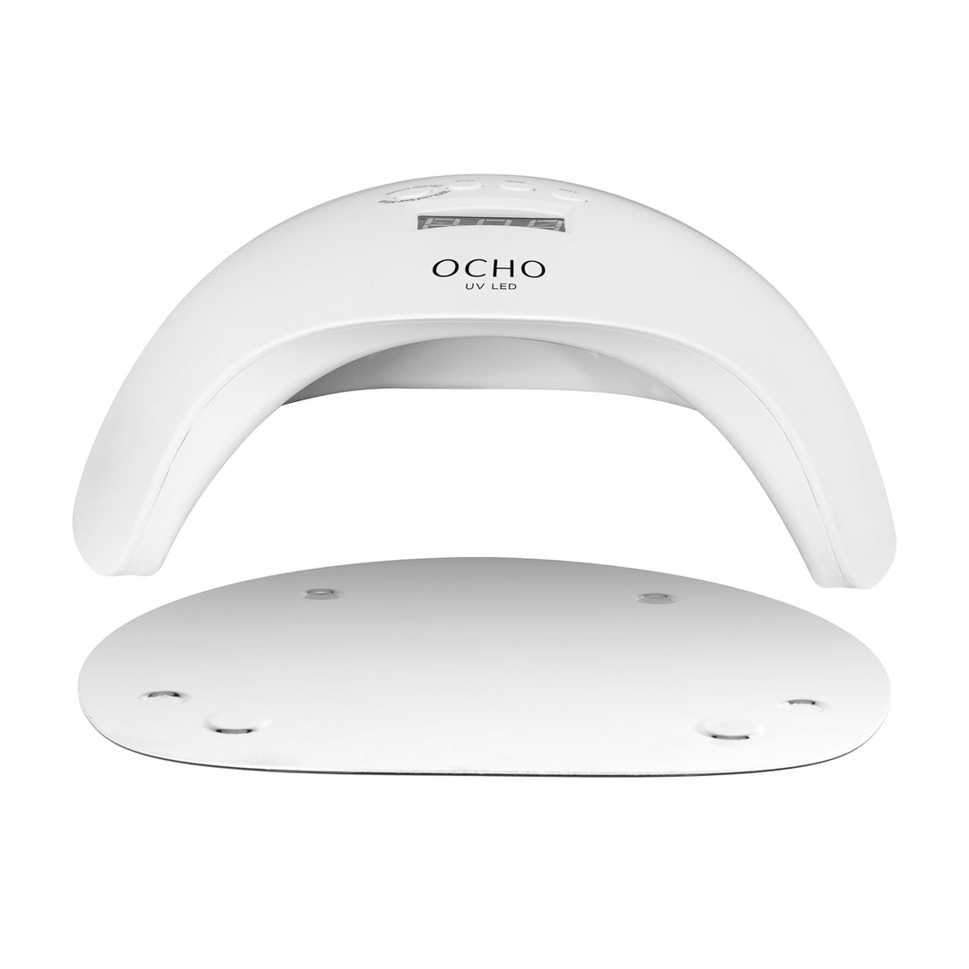 UV/LED-lampa för naglar Ocho Nails X13 65W Red Light - Vit - bild 4