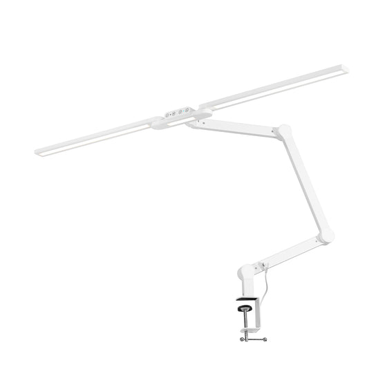 LED-lampa Glow L04 med klämma, vit - Nagellampa bord