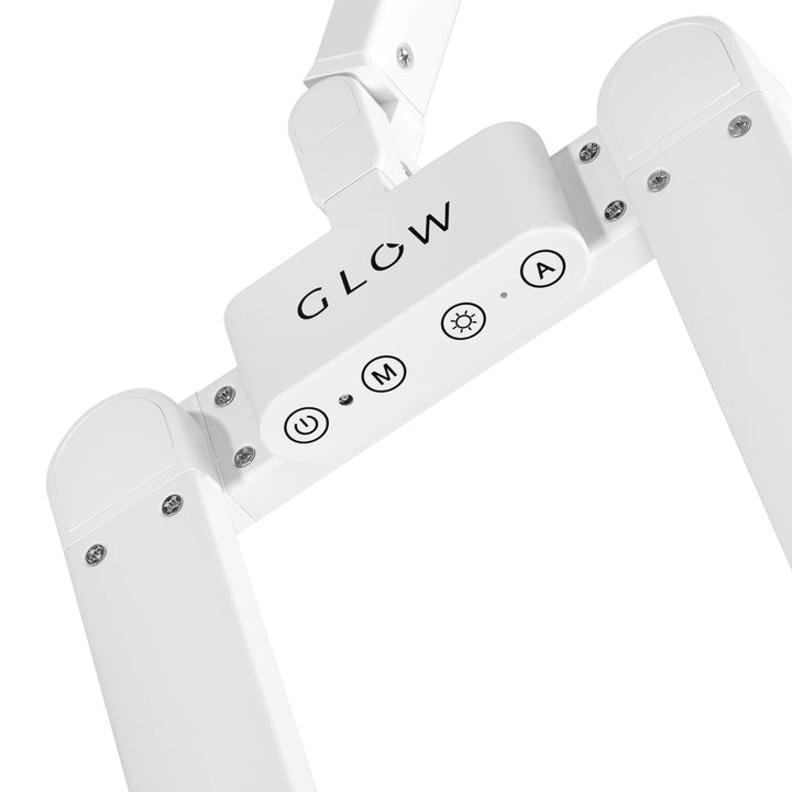LED-lampa för naglar Glow L04 Vit med bordsfäste - bild 5