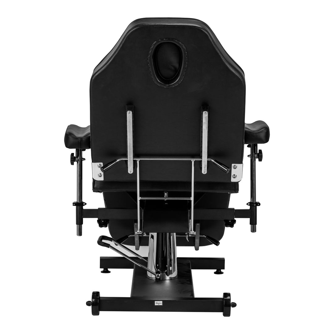 Tattoostoel Hydraulisch Pro Ink 322F Zwart - afbeelding 5