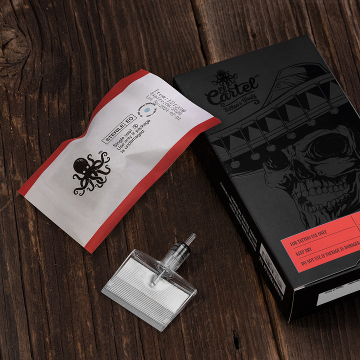 Tattoo Naalden Cartridge Magnum 123M 0.35 mm El Cartel V2 5 st - afbeelding 5