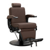 Barberstol Gabbiano Continental - Brun