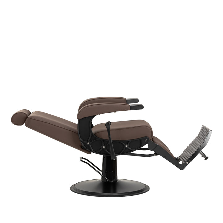 Barberarstol Gabbiano Continental - Brun - bild 5