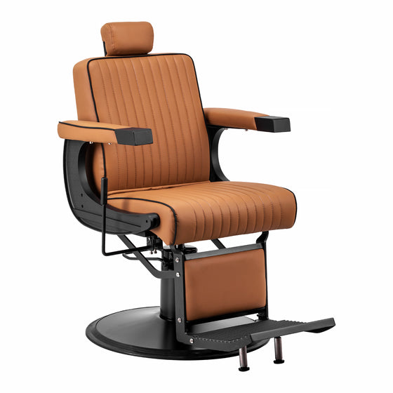 Barberstol Gabbiano Visionerio - Brun/Svart