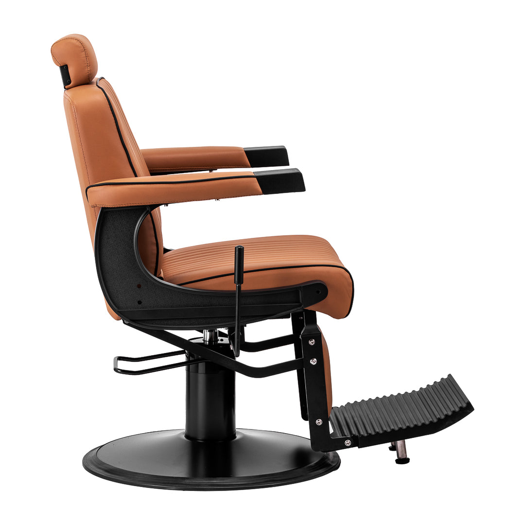 Barberarstol Gabbiano Visionerio - Brun/Svart - bild 4