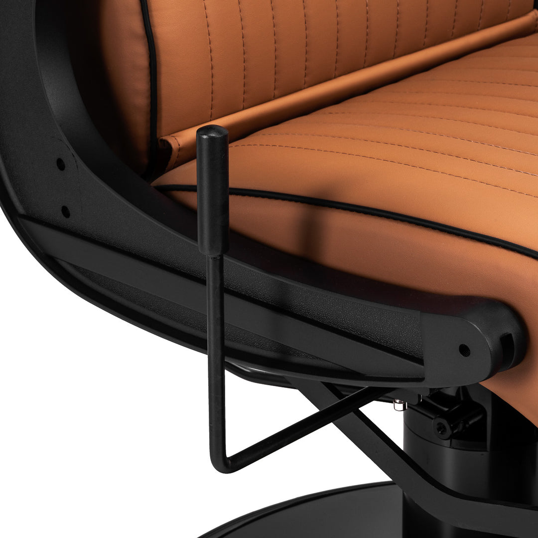 Barberarstol Gabbiano Visionerio - Brun/Svart - bild 6
