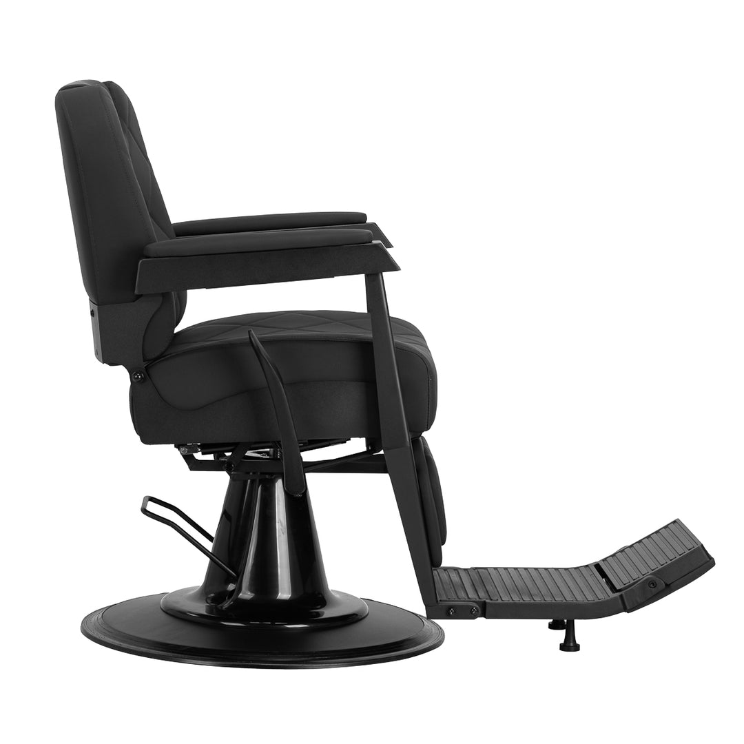 Barberstol Gabbiano Bruno Svart-Svart - bild 4