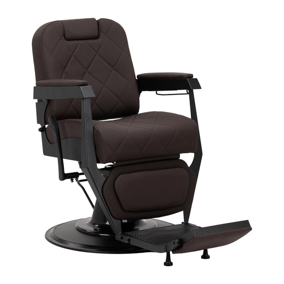 Barberstol Gabbiano Bruno Brun-Svart