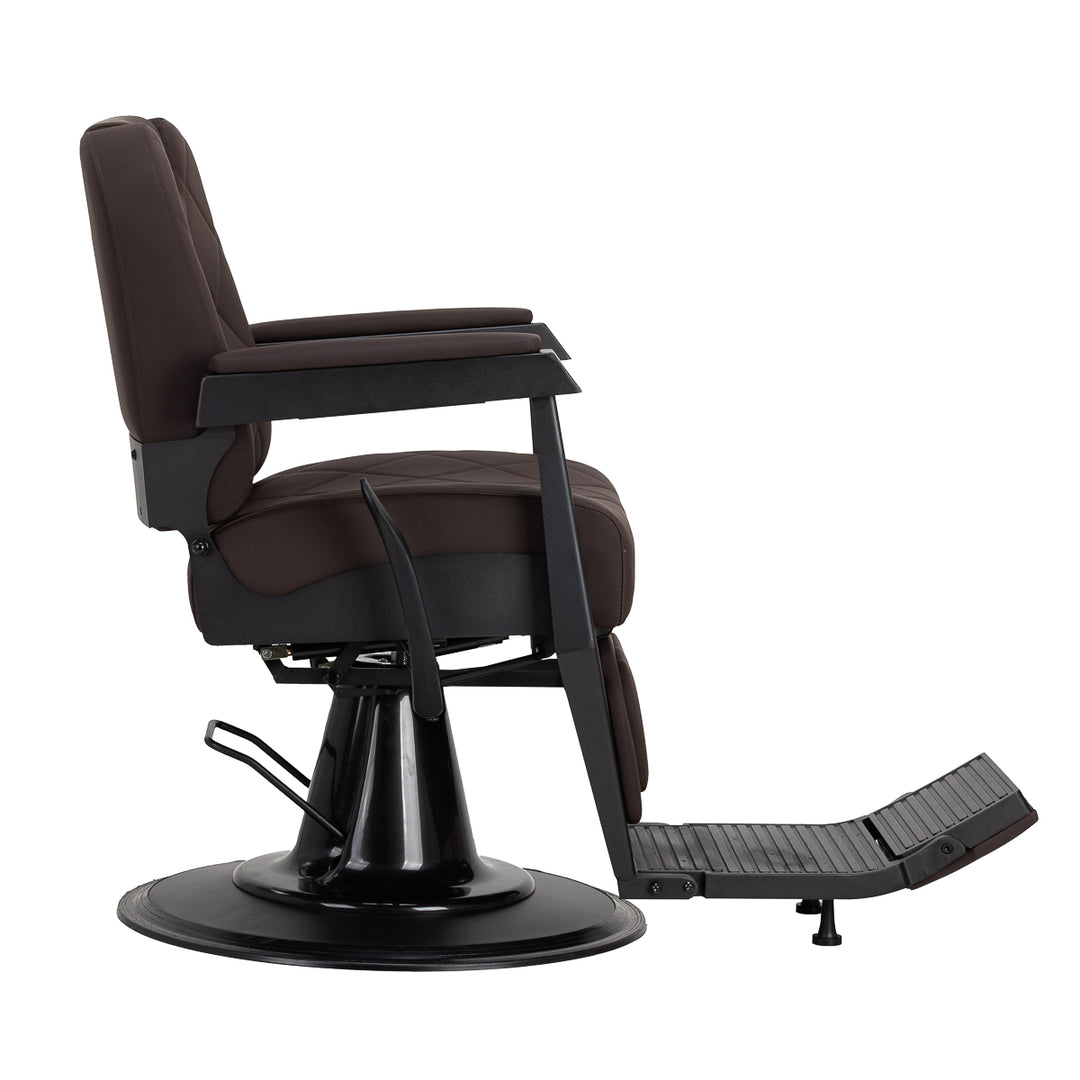 Barberstol Gabbiano Bruno Brun-Svart - bild 4