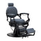 Barberstol Gabbiano Niccolo Grafit/Svart