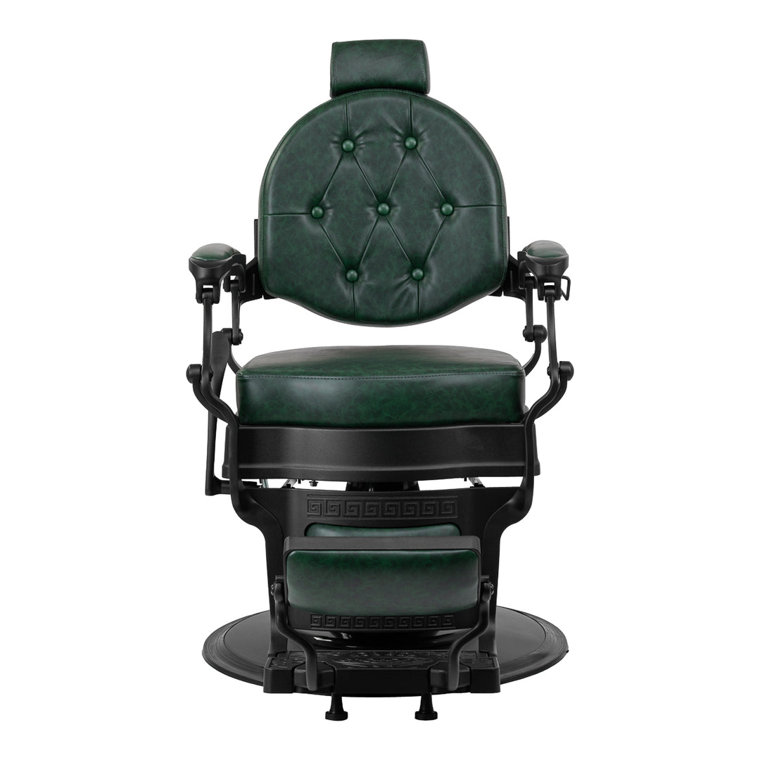 Barberarstol Gabbiano President - Grön/Svart - bild 4