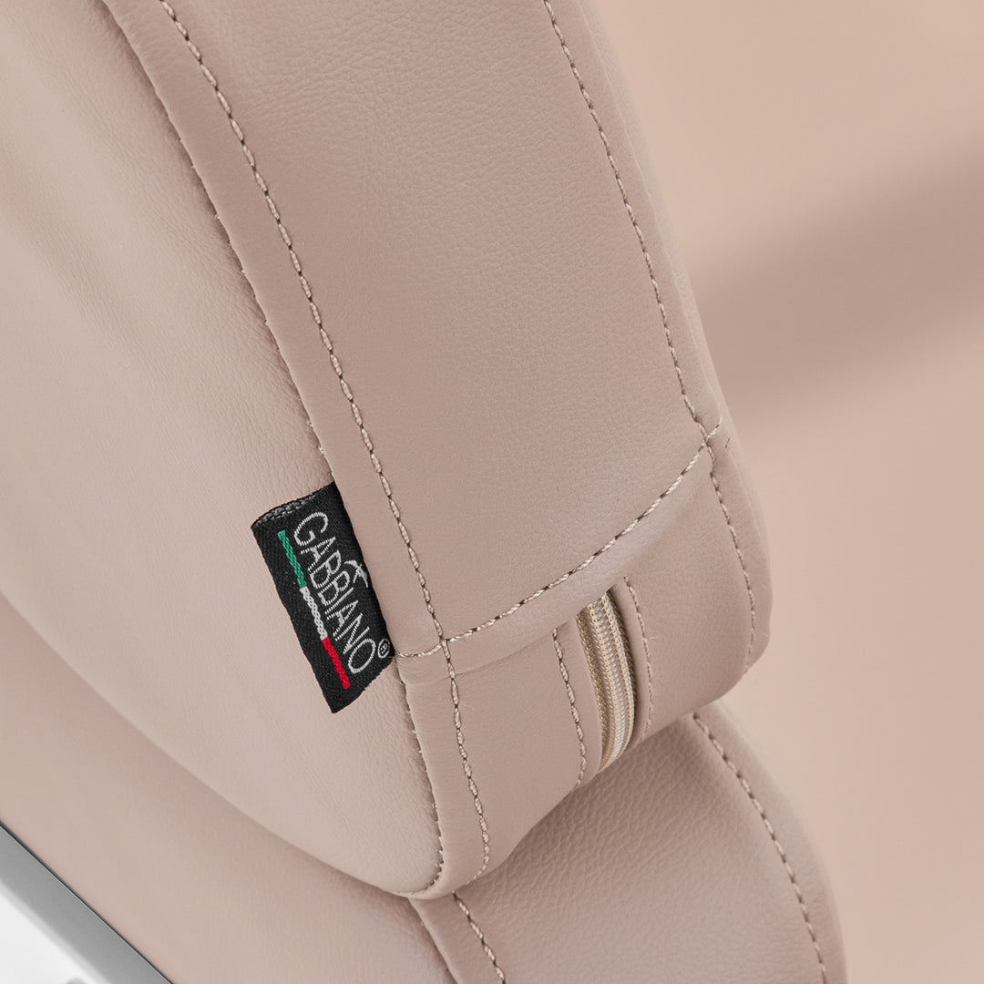 Frisörstol Gabbiano Porto Beige-Vit - bild 7