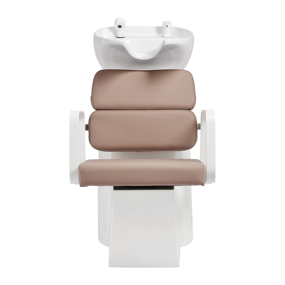 Tvättställ Gabbiano Porto Vit-Beige - bild 2