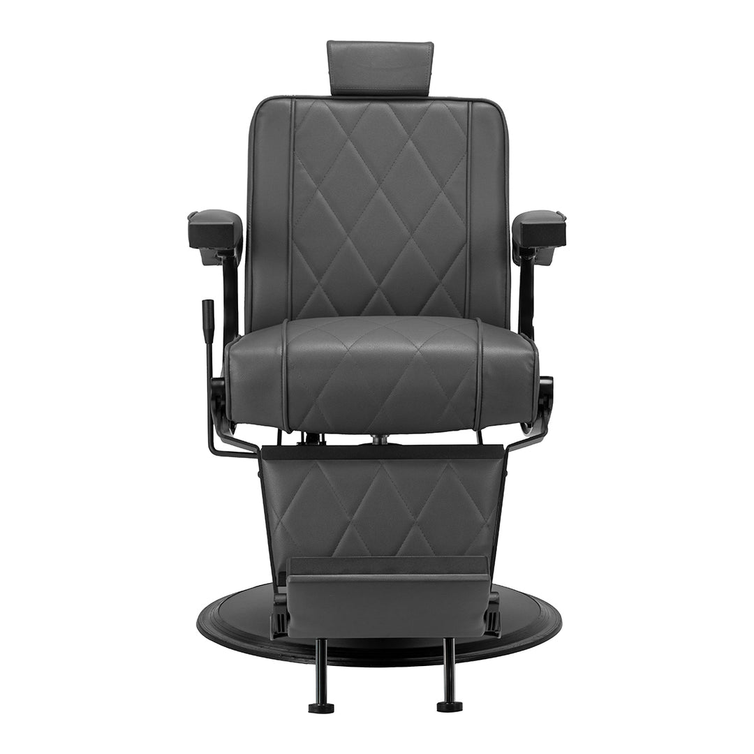 Barberstol Hair System BM88066B Grå-Svart - bild 2