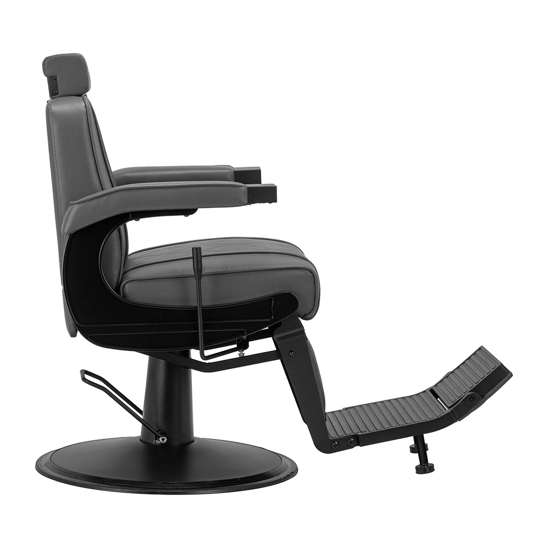 Barberstol Hair System BM88066B Grå-Svart - bild 4