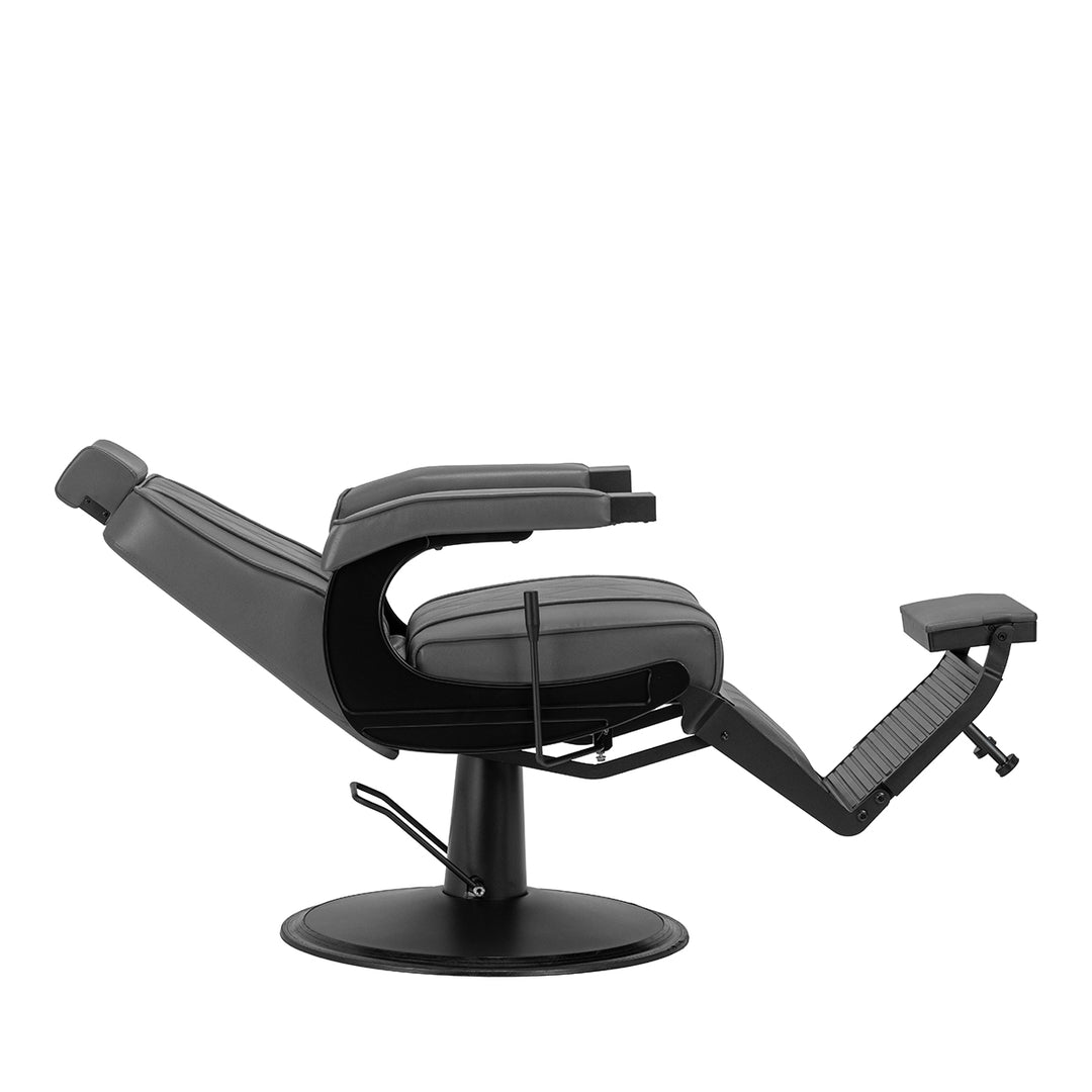 Barberstol Hair System BM88066B Grå-Svart - bild 5