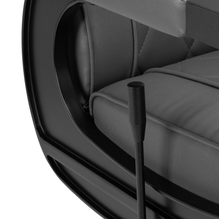 Barberstol Hair System BM88066B Grå-Svart - bild 11