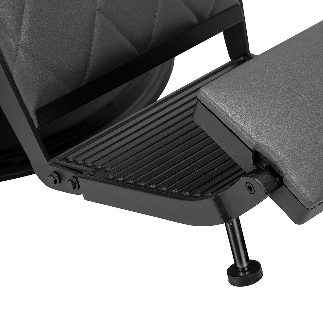 Barberstol Hair System BM88066B Grå-Svart - bild 13