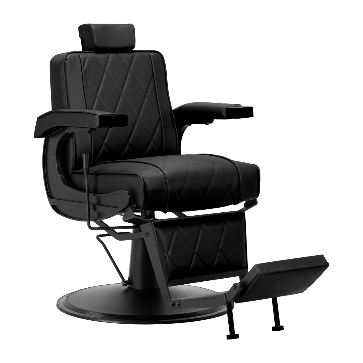Barberstol Hair System BM88066B Svart-Svart