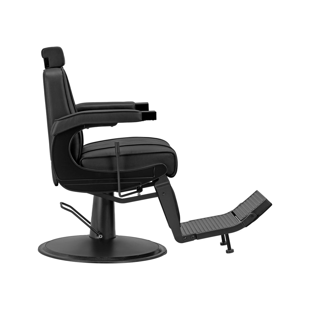Barberstol Hair System BM88066B Svart-Svart - bild 4