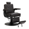 Barberstol Hair System BM88066B Brun-Svart