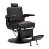 Barberstol Hair System BM88066B Brun-Svart