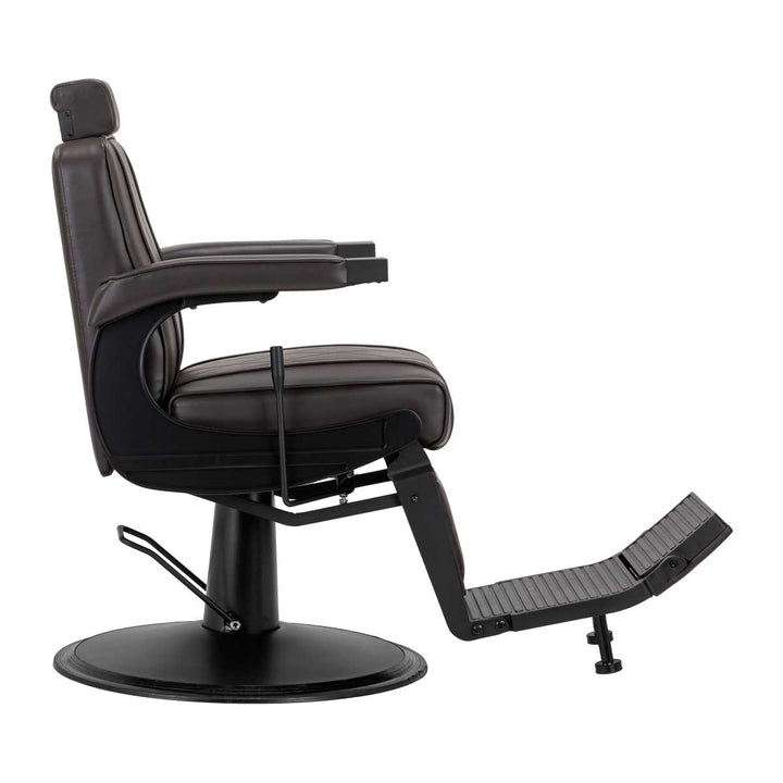 Barberstol Hair System BM88066B Brun-Svart - bild 4