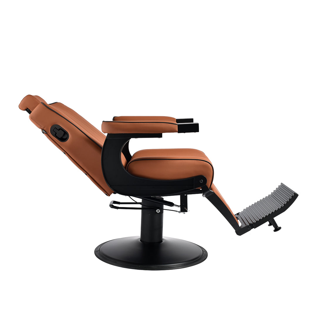 Barberstol Gabbiano Levi Brun - bild 5