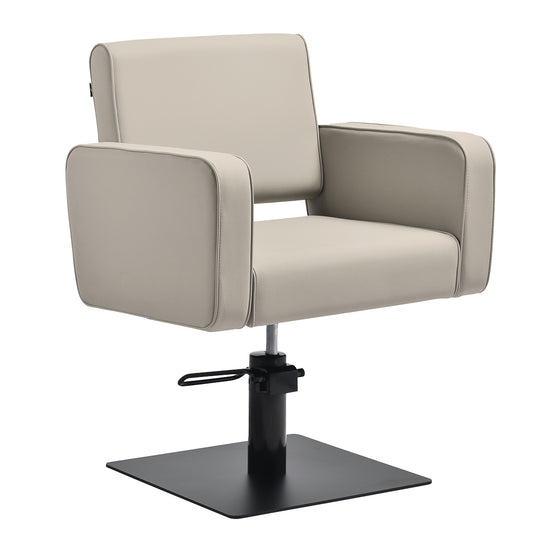 Frisörstol Gabbiano Bilbao Beige-Svart