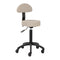 Taburett med ryggstöd Gabbiano D026 Beige