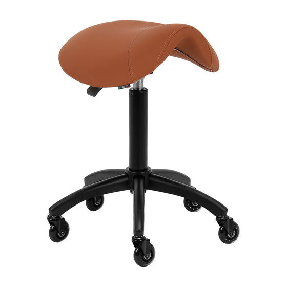 Sadelstol justerbar Gabbiano D032 Brun