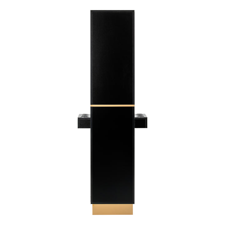Kaptafel Kapperssalon Gabbiano Totem Zwart-Goud - afbeelding 5
