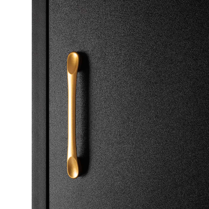 Kaptafel Kapperssalon Gabbiano Totem Zwart-Goud - afbeelding 9