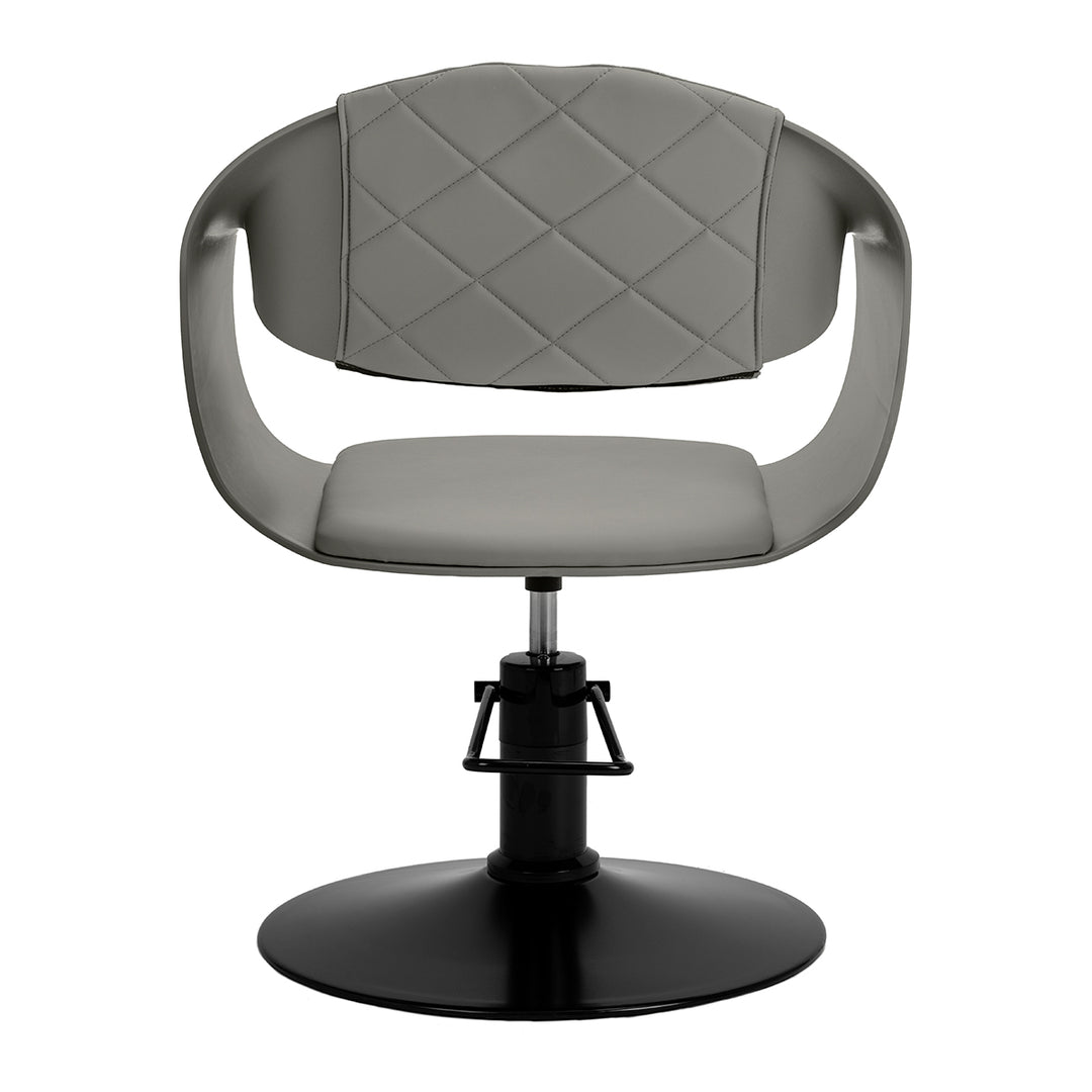 Frisörstol Hair System Halo Grey Grå - bild 4