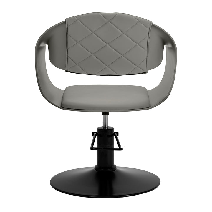 Frisörstol Hair System Halo Grey Grå - bild 4