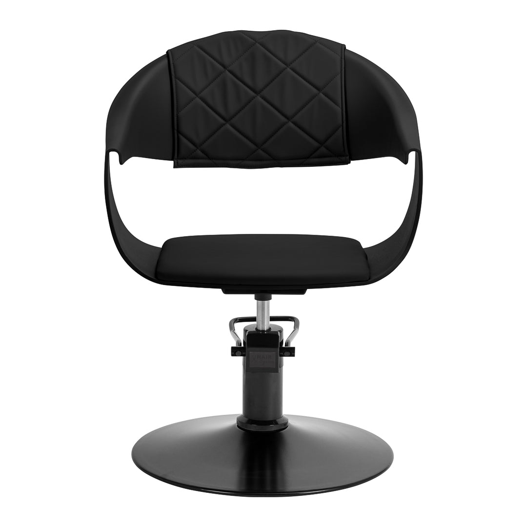 Frisörstol Hair System Halo Noir Svart - bild 2