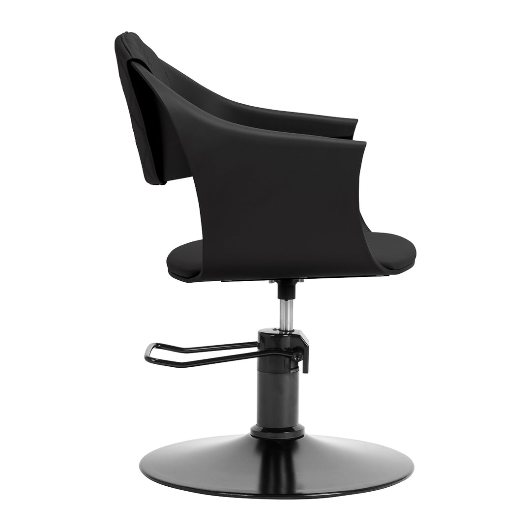 Frisörstol Hair System Halo Noir Svart - bild 3
