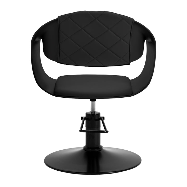 Frisörstol Hair System Halo Noir Svart - bild 4