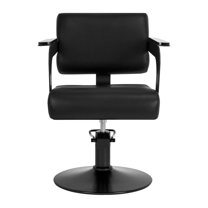 Frisörstol Hair System Jet Noir Svart - bild 2